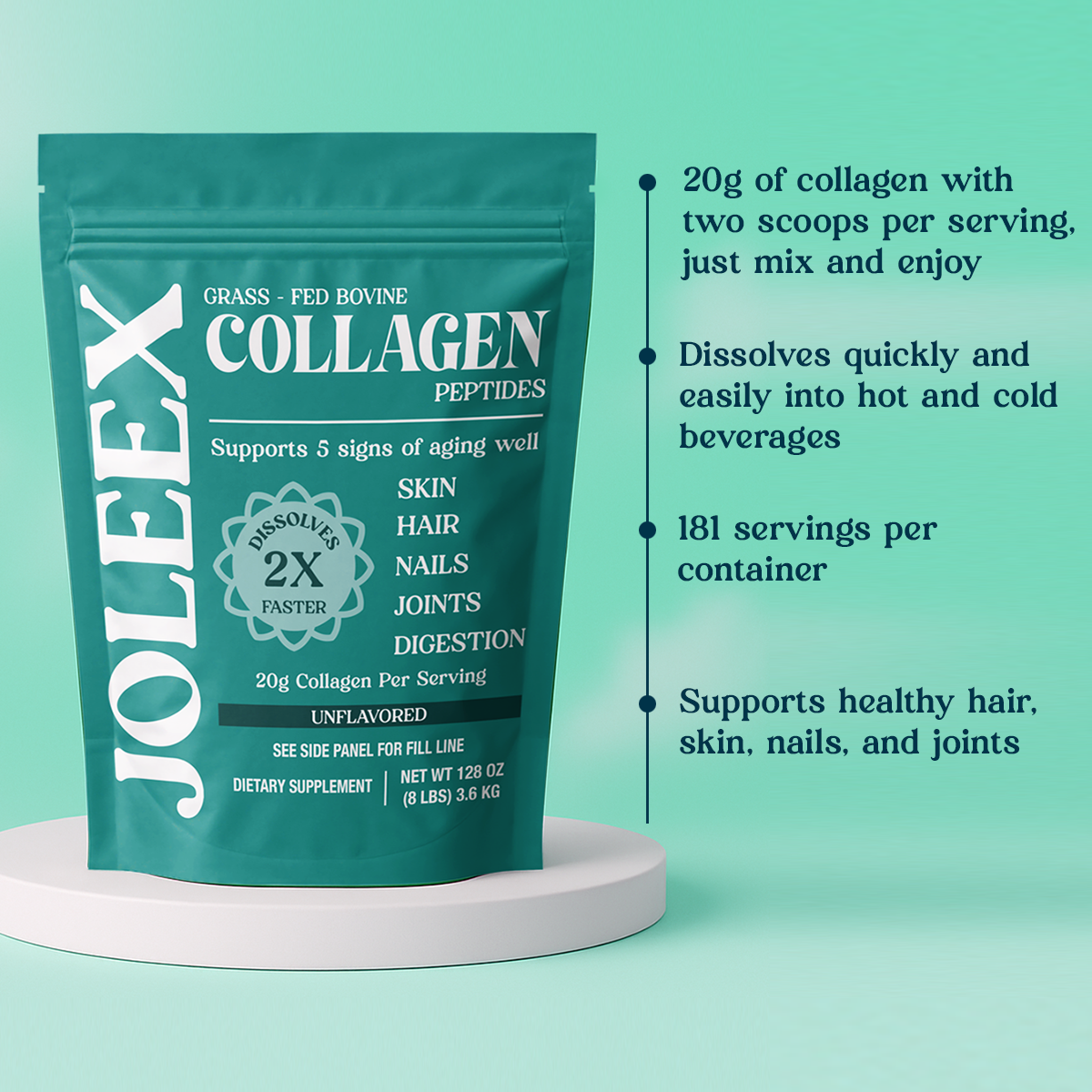 Joleex ® 8lb Collagen Peptides