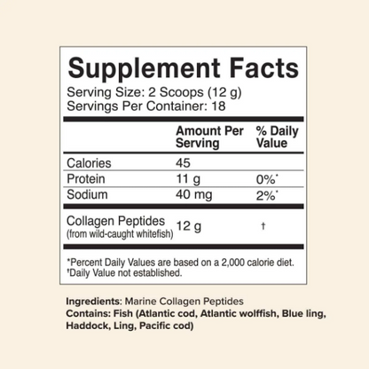 Joleex ® 8oz Sustainable Marine Collagen Peptides